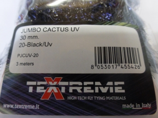 Jumbo Cactus UV 30 mm - 20 Black UV